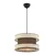 Opviq Luster Halo, 40x40cm, Antracit-beli