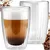 Excellent Houseware Dvostenski termo kozarci za kavo in čaj 350 ml 2 kosa.