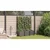 Vidaxl Vrtni lonček 3 szt. Rjava 120 x 40 x 142 cm Plastika