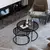 Hanah Home Tokyo Sto za dnevnu sobu, Crni