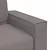 Sofa fotelja taupe 100x78x84 cm tkanina