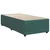 Vidaxl Box spring postelja z vzmetnico temno zelena 100x200 cm žamet