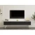Hanah home TV Komoda Alberi Antracit-Bela