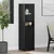 Highboard Crni hrast 35 x 37 x 142 cm Konstruirano drvo
