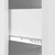 Ormar s ladicama Bijela visokog sjaja 33 x 34,5 x 87 cm