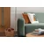 ATELIER DEL SOFA Ugaona garnitura S Loft Right Sea Green