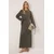 Trendyol Modest Ženska haljina Tctss25Eb00129, Kaki