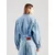 Calvin Klein Jeans Prehodna jakna nebeško modra/moder denim