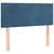 Vidaxl Box spring postelja z vzmetnico temno modra 80x200 cm žamet
