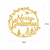 WALLXPERT Zidna dekoracija XMASGOLD 021