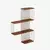 Hanah Home Zidna polica Cambel, 64x96x19 cm, Orah