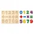 shumee Lesena sestavljanka Številke Matematika 15 kosov Montessori učenje