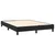 Vidaxl Box spring postelja z vzmetnico črna 140x200 cm žamet