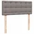 Vidaxl Box spring postelja z vzmetnico taupe 120x190 cm blago