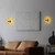 Opviq Zidna lampa Karsortel-N-645-1, 36x12x36cm, IP20, Zlatna boje
