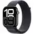 Apple Watch Series 10 [GPS 46mm case] Smartwatch with Jet Black Aluminium Case with Ink Sport Loop. Fitness Tracker, ECG App, Always-On Retina Display, Carbon Neutral