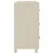 Vidaxl Komoda HAMAR medeno rjava 90x40x80 cm trdna borovina
