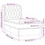 Vidaxl Box spring postelja z vzmetnico krem 80x200 cm blago