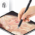 Olovka za touch screen 708 2u1 univerzalna roze zlatna
