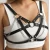 Harness pas z verigami,ART2234, črn