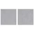 Stepenica Četvrtasti 2 pcs Srebrno 30 x 30 cm Aluminij