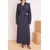 Trendyol Modest Ženska haljina Tctss26Eb00072, Tamnoplava