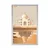 Plakat indijski Taj Mahal - 20x30 silver