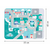 ECO TOYS Drvene edukativne kocke city sa podlogom, 115 komada (HM015220)