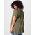 KAFFE CURVE Bluza Ami, rjava