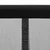 Zastor protiv insekata s mrežom crni 100 x 220 cm poliesterski
