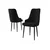 Hanah Home Set stolica Trex, 46x95x42 cm, 6 komada, Crne