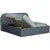 Tapacirani Krevet Bilbao Storage 180/200 cm , siva