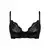 Trendyol Black Lace Rope Strap Demi Covered Knitted Bra