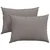 Jastučići za sofu 2 pcs Sivo-smeđa 70 x 50 cm tkanina