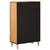 Highboard Prirodna 60 x 33,5 x 100 cm Čvrsto drvo manga