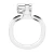 Cellmate Guardian Chastity Cage Clear Size 1