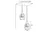 Opviq Luster 2615900, Zlatne boje