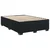 vidaXL Postelja boxspring z vzmetnico Črna 140 x 200 cm Žamet