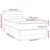 Krevet box spring s madracem LED tamnosivi 90x200 cm baršun