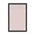 Plakat sodobna rožnata mavrica Mid-Century - 20x30 no frame
