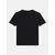Calvin Klein Jeans Majica Perforation LVCKSJA04B Črna Regular Fit