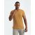 OMBRE Moška klasična bombažna majica BASIC gorčično modre barve MDN126105 S