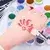 XXL set glitter tattoo za izdelavo bleščečih tatujev