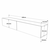 Hanah Home TV komoda FR8 - A