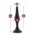 Butt plug Platinum L, 13cm, Crni