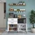Hanah Home Multifunkcionalna komoda, Bela
