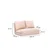 Atelier del Sofa Dvosed na razvlačenje Taida 185x120cm Krem