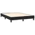 vidaXL Box spring posteljni z vzmetnico črn 140x190 cm žamet