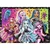 Trefl Puzzle Monster High: Electrifying Day 4v1 (35,48,54,70 kosov)
