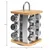KLAUSBERG KB7554 Stalak za začine sa 12 teglica
